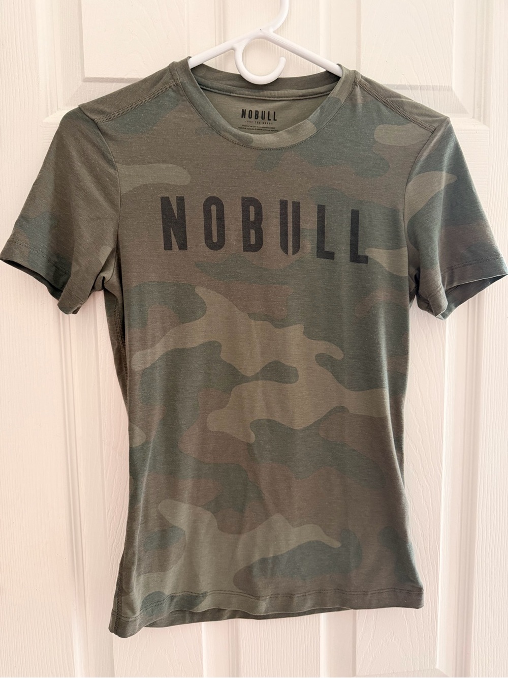 NOBULL Olive Camo Short Sleeve Crew Tee